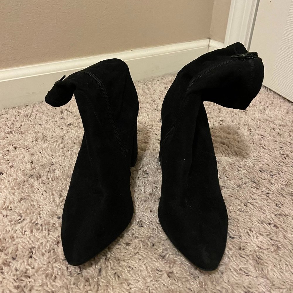 Black Heeled Booties